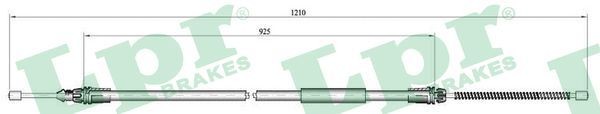 LPR B2251V: Stabdžių diskas Ø: 300mm, vidinis ventiliavimas, Ø: 300mm