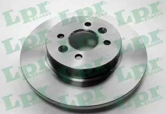 LPR R1016P: Disc de frână Ř: 280,5mm, plin, Ř: 280,5mm