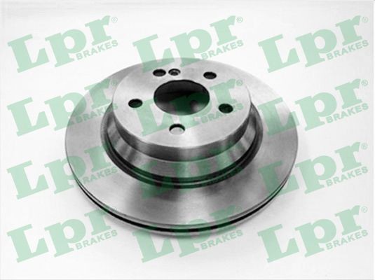 LPR M2002V: Disc de frână Ř: 300mm, ventilat interior, Ř: 300mm