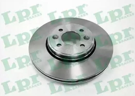 LPR R1583V: Piduriketas Ø: 280mm, sisemine õhutus, Ø: 280mm