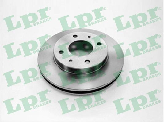 LPR D1381V: Piduriketas Ø: 256mm, sisemine õhutus, Ø: 256mm