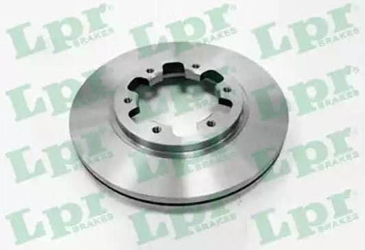 LPR N2371V: Disc de frână Ř: 277mm, ventilat interior, Ř: 277mm