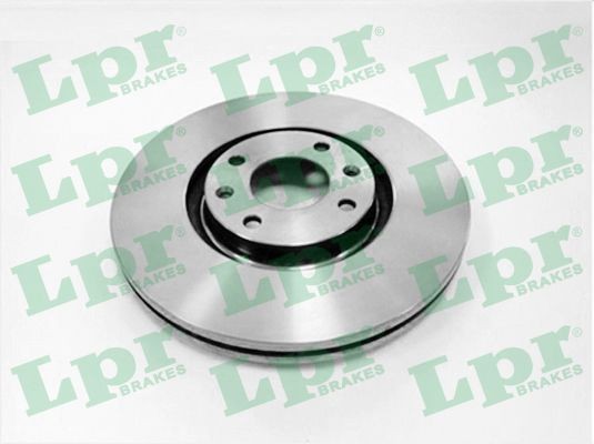LPR C1007V: Piduriketas Ø: 302mm, sisemine õhutus, Ø: 302mm