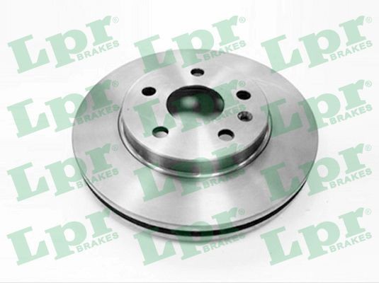 LPR O1028V: Piduriketas Ø: 296mm, sisemine õhutus, Ø: 296mm