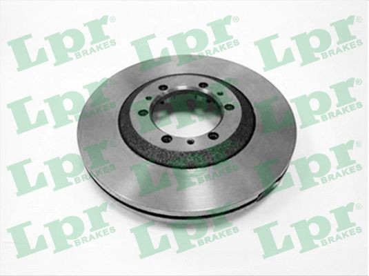 LPR O1371V: Piduriketas Ø: 280mm, sisemine õhutus, Ø: 280mm