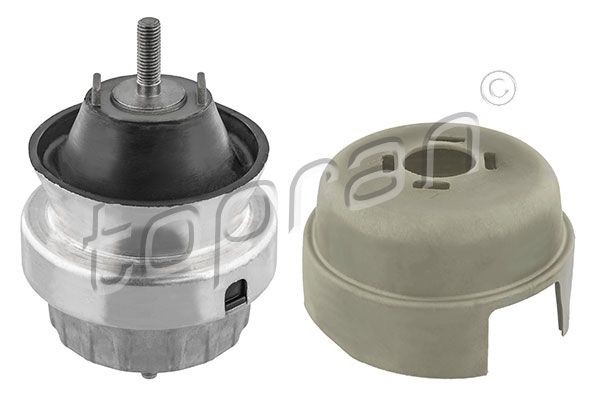 TOPRAN 112 355: Soporte de motor derecha, con tapa contra salpicaduras