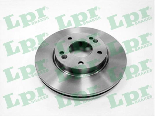 LPR K2021V: Piduriketas Ø: 258mm, sisemine õhutus, Ø: 258mm
