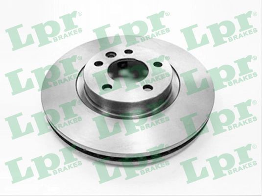 LPR T2036V: Piduriketas Ø: 333mm, sisemine õhutus, Ø: 333mm