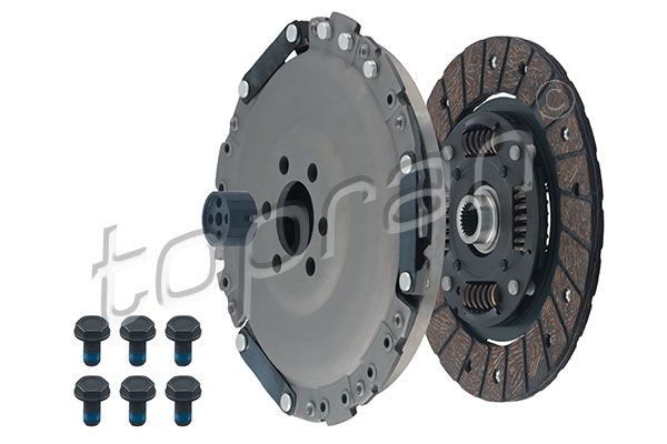 TOPRAN 109 208: Kit frizione con cuscinetto disinnesto, con bulloni/viti