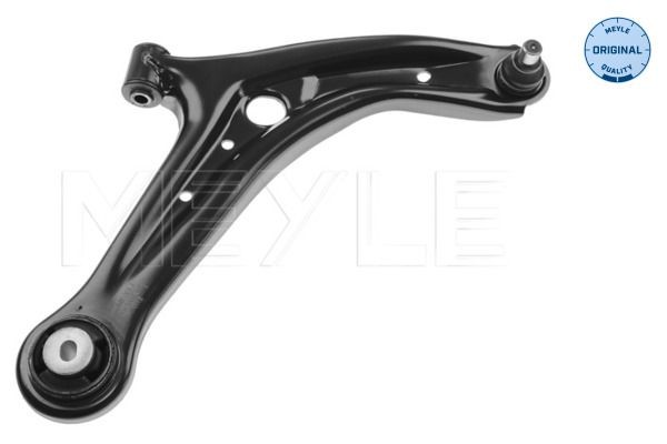 MEYLE 716 050 0044: Brat, suspensie roata Axa fata dreapta, tabla de otel, cu articulatie de sarcina/ghidare, cu bucsa de cauciuc, ORIGINAL Quality