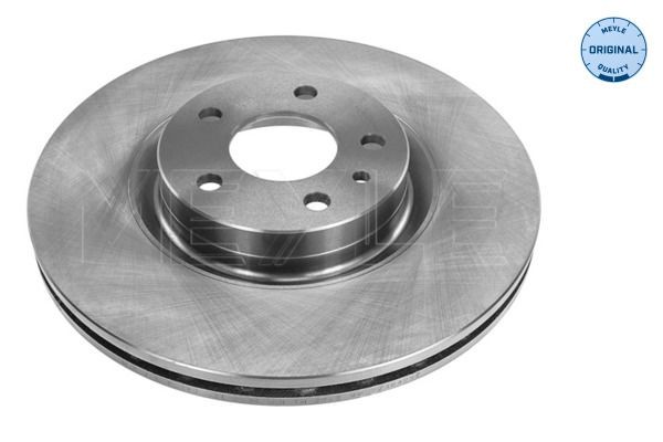 MEYLE 215 521 0006: Stabdžių diskas priekinė ašis, Ø: 284mm, ventiliuojama, Ø: 284mm, ORIGINAL Quality