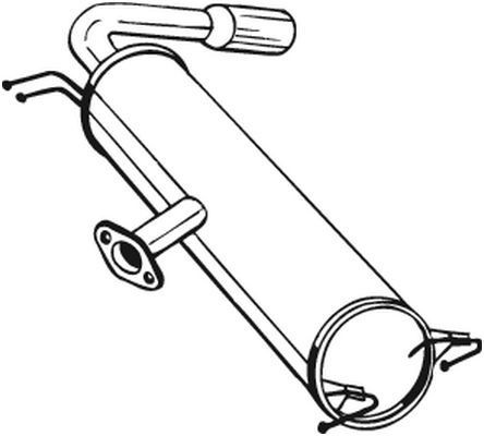 BOSAL 228-467: Lõppsummuti