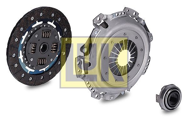 LuK 621 1834 60: Kit ambreiaj cu rulment presiune, cu disc ambreiaj BR 0222
