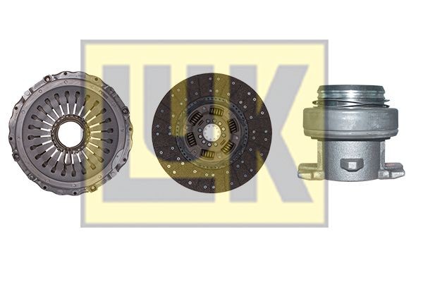 LuK 640 3045 00: Kytkinpaketti irroitinlaakerilla BR 0222