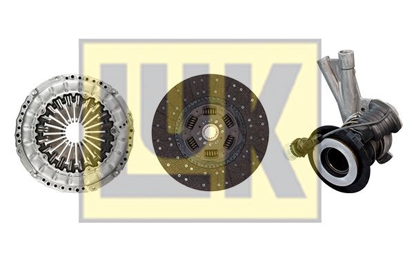 LuK 640 3047 34: Kit d'embrayage avec butée hydraulique, avec capteur