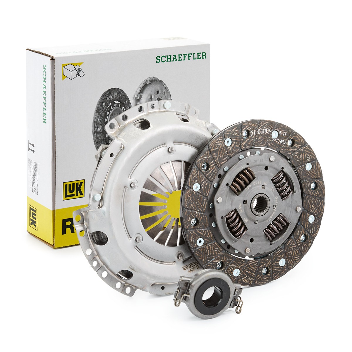 LuK 620 1284 00: Kit frizione con cuscinetto disinnesto, con disco frizione BR 0222
