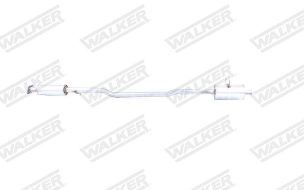 WALKER 23066: Lõppsummuti 2300mm, ilma ehitusosadeta