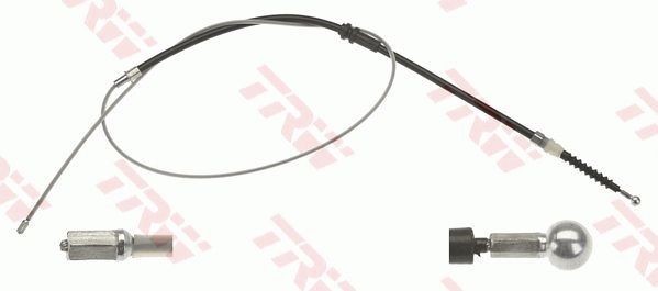 TRW GCH284: Cablu, frana de parcare 1713mm, 1713mm