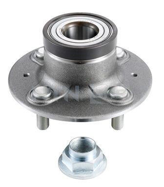 SNR R174.92: Set rulment roata cu bucsa de cauciuc, cu senzor magnetic inelar integrat