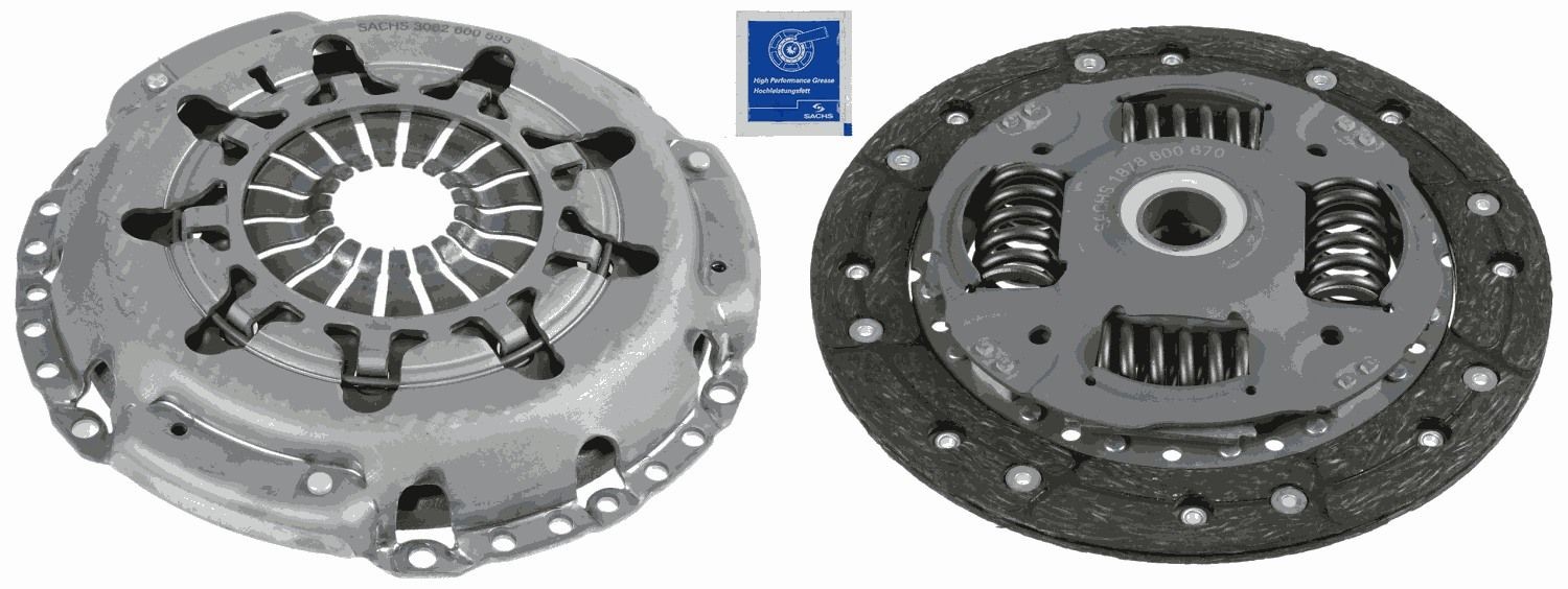 SACHS 3000 950 708: Sidurikomplekt ilma survelaagrita