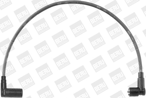 BERU ZEF786: Kit de câbles d'allumage 715mm