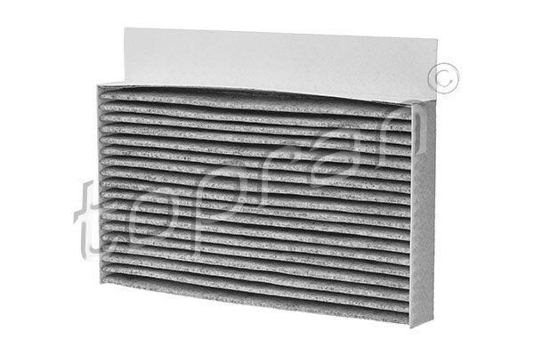 TOPRAN 700 743: Pollenfilter Filterindsats, med lugtabsorberende virkning, Aktivkulfilter