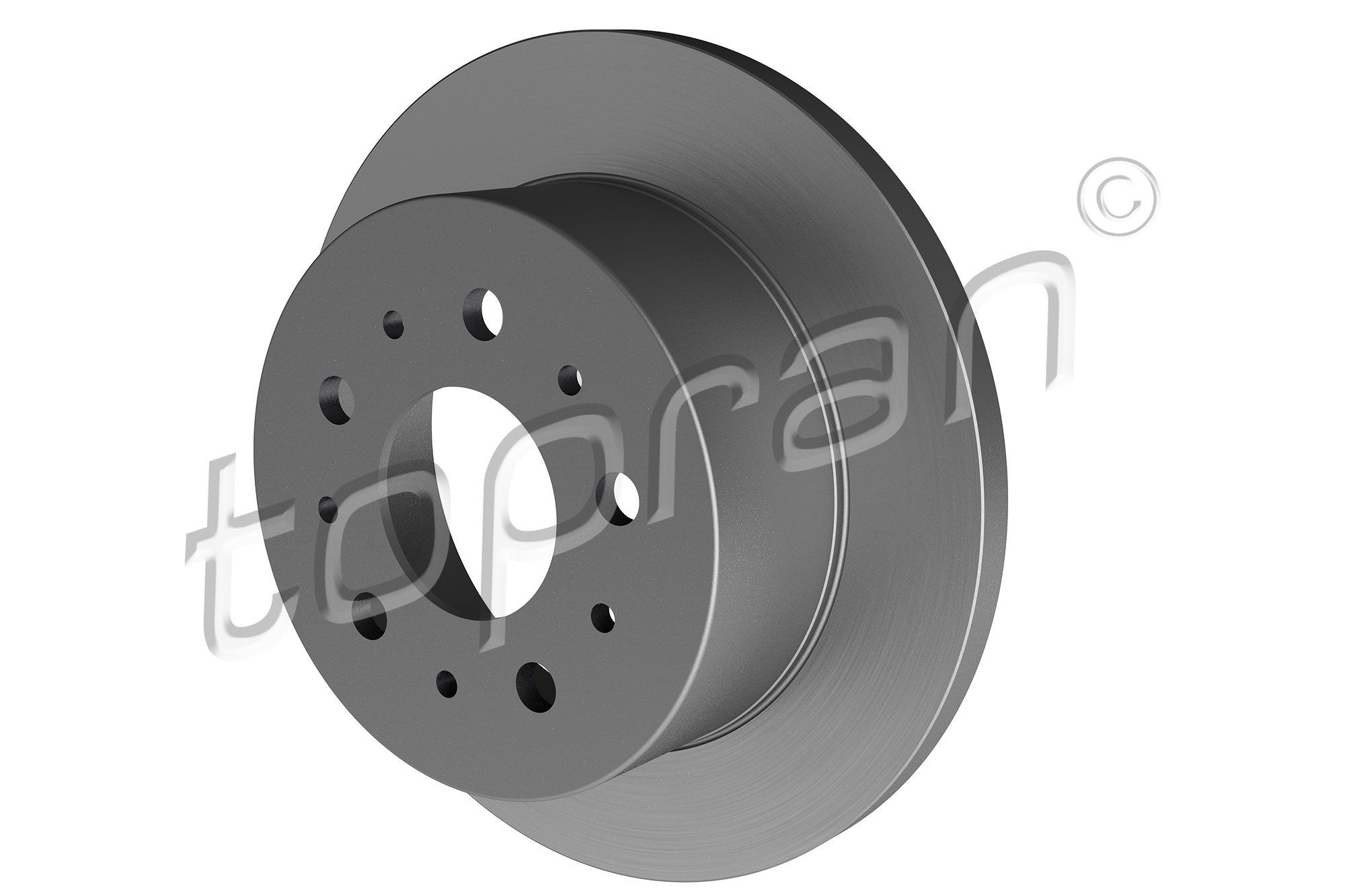 TOPRAN 722 596: Piduriketas Tagasild, Ø: 280mm, täis, Ø: 280mm