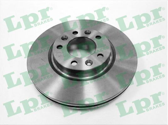 LPR P1012V: Piduriketas Ø: 283mm, sisemine õhutus, Ø: 283mm