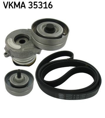 SKF VKMA 35316: Jogo de correias trapezoidais estriadas