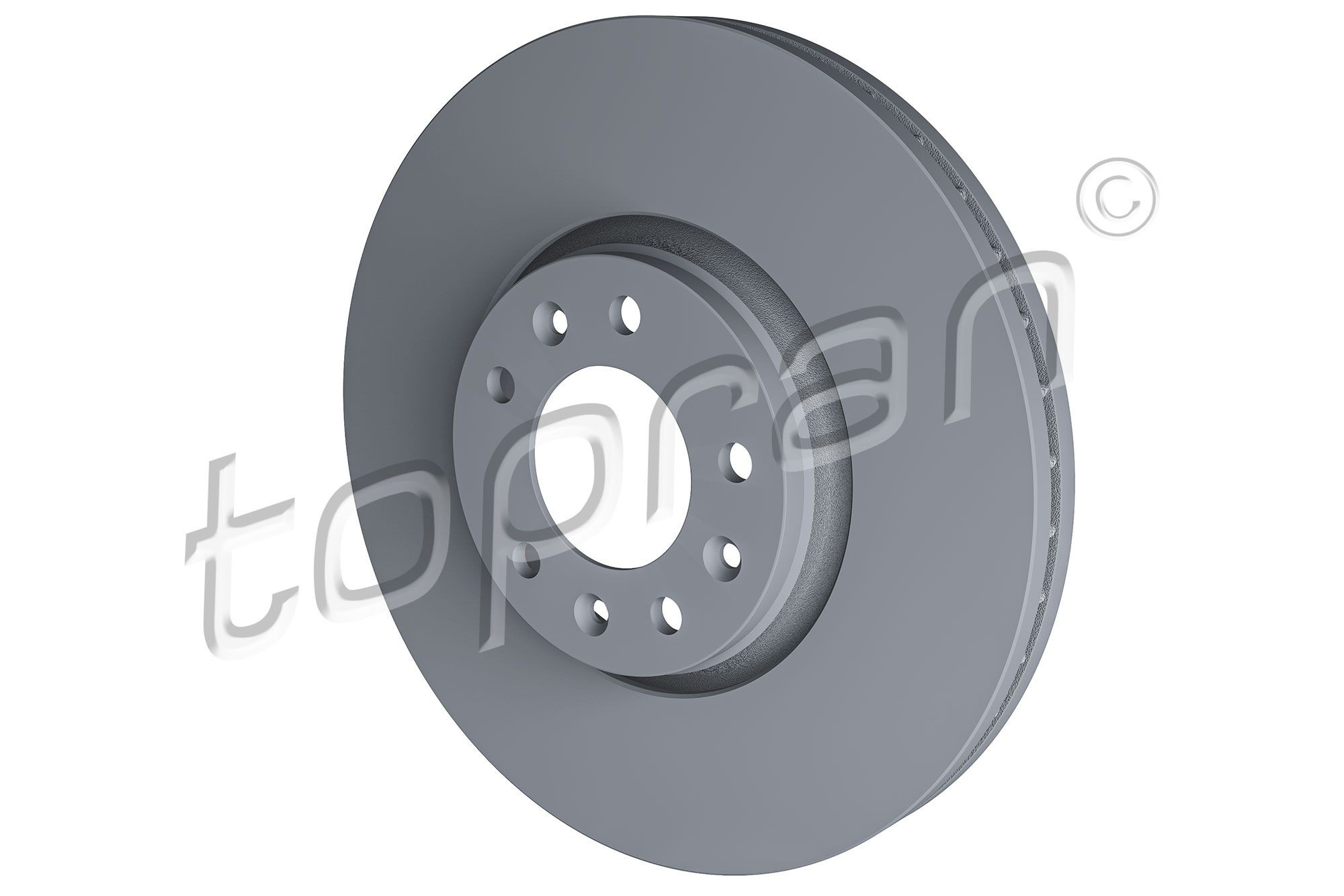 TOPRAN 722 488: Piduriketas Esisild, Ø: 304mm, õhutusega, Ø: 304mm, kaetud