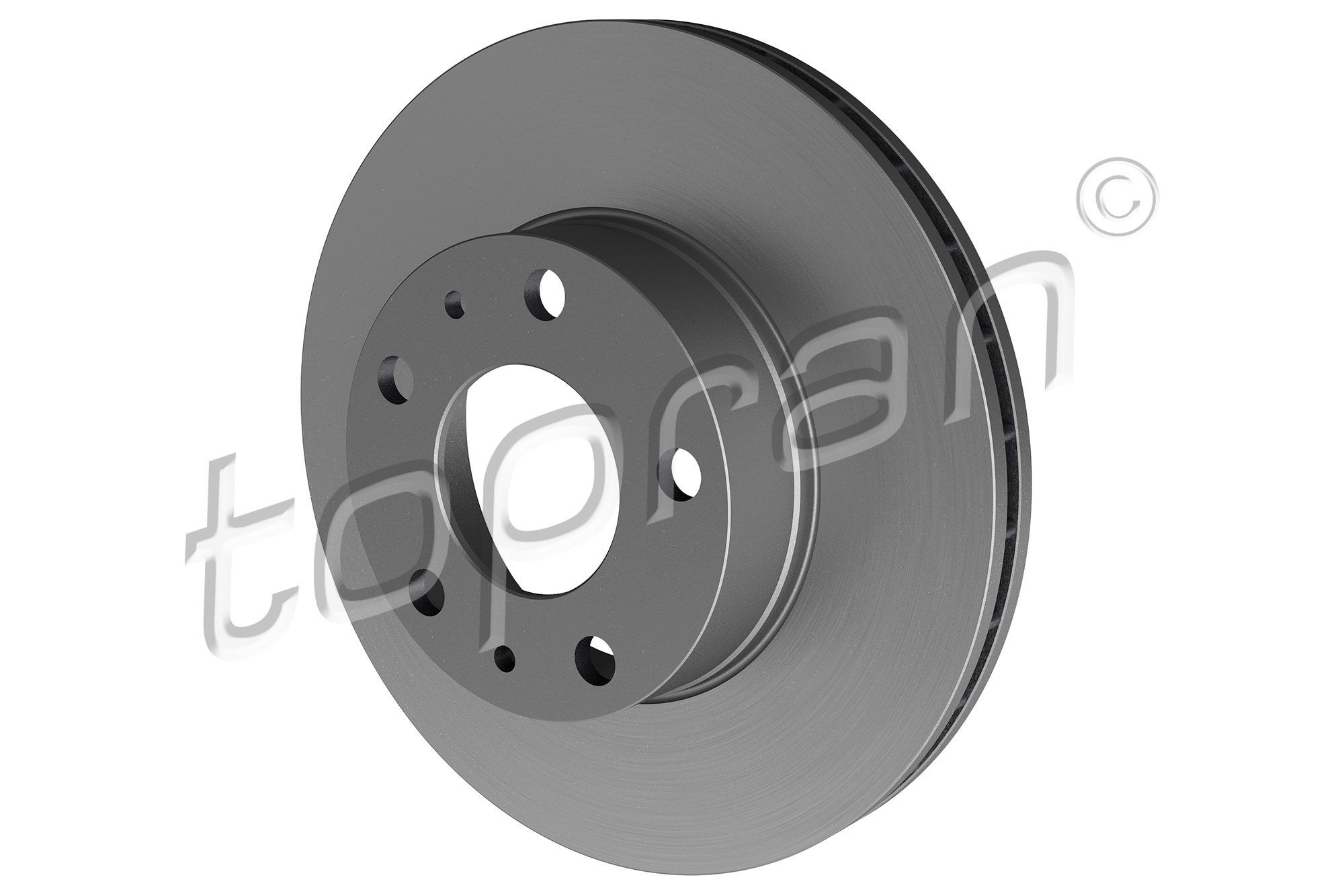 TOPRAN 722 454: Piduriketas Esisild, Ø: 280mm, õhutusega, Ø: 280mm