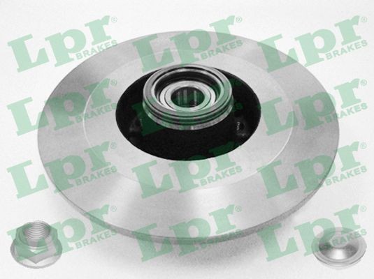 LPR R1045PCA: Piduriketas LPR HUB BRAKE DISC LINE Ø: 300mm, täis, Ø: 300mm, koos lisadega, koos rattalaagri komplektiga, koos ABS-andurirõngaga