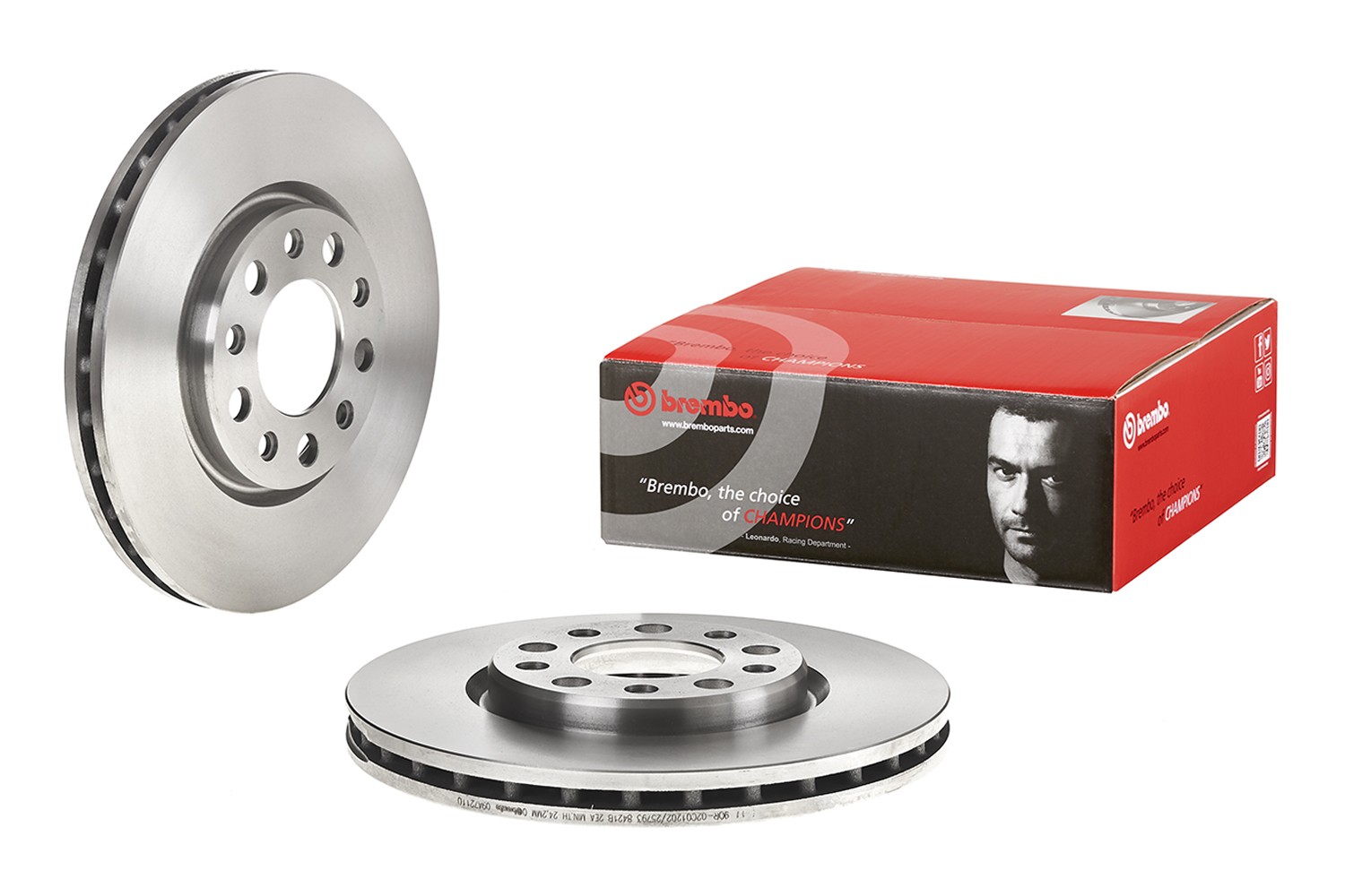 BREMBO 09.A721.10: Piduriketas PRIME LINE Ø: 281mm, sisemine õhutus, Ø: 281mm