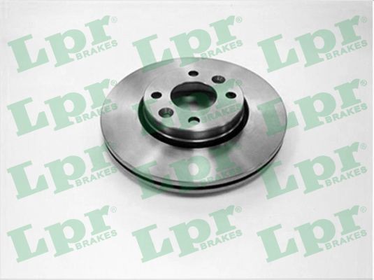 LPR R1058V: Piduriketas Ø: 258mm, sisemine õhutus, Ø: 258mm