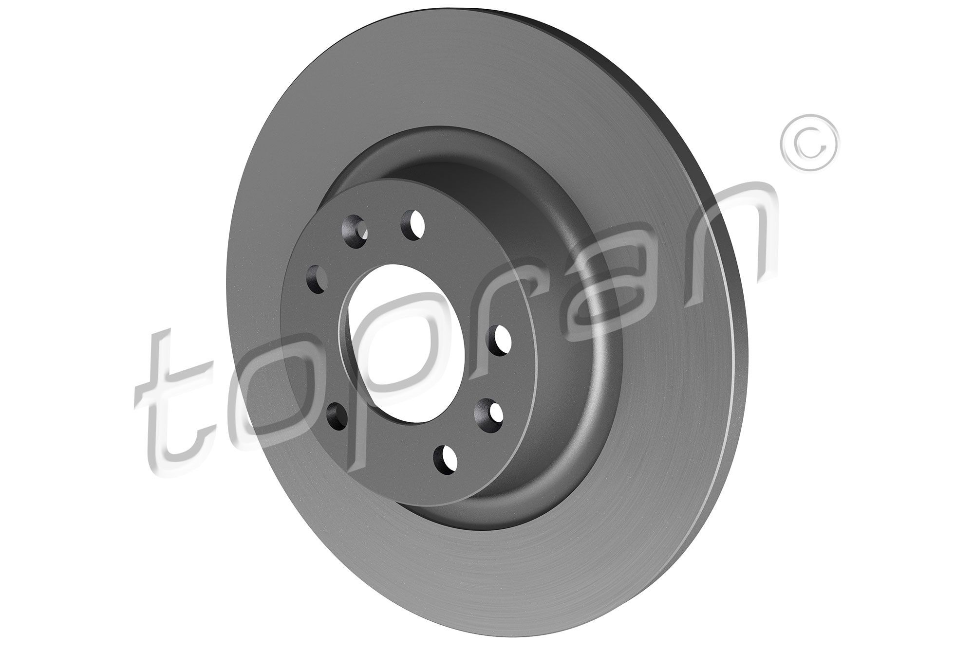 TOPRAN 722 487: Piduriketas Tagasild, Ø: 290mm, täis, Ø: 290mm