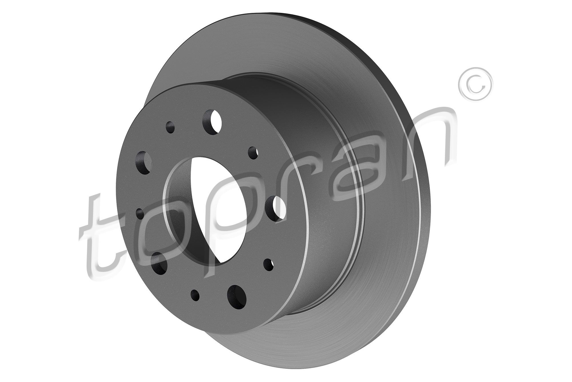 TOPRAN 722 597: Piduriketas Tagasild, Ø: 280mm, täis, Ø: 280mm