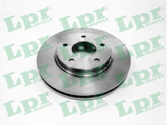 LPR M1024V: Piduriketas Ø: 276mm, sisemine õhutus, Ø: 276mm