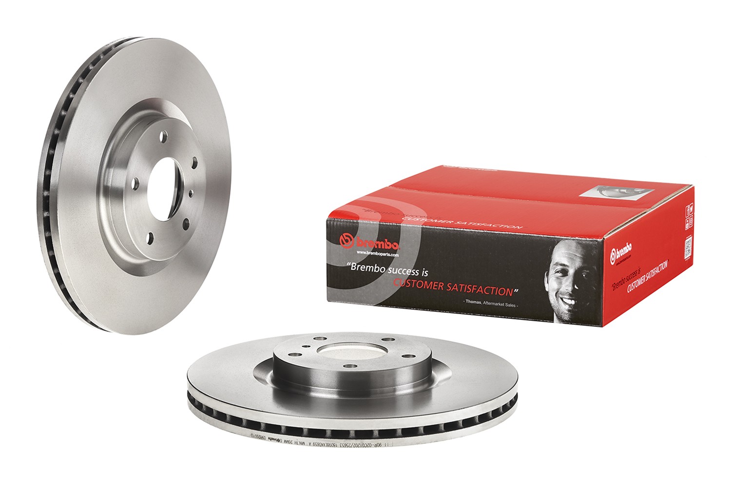 BREMBO 09.B266.10: Disc de frână PRIME LINE Ř: 320mm, ventilat interior, Ř: 320mm