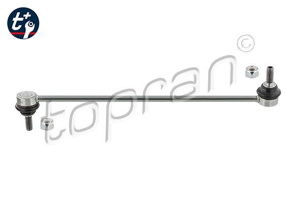 TOPRAN 407 957: Brat / bieleta suspensie, stabilizator Axa fata dreapta, Axa fata stanga, cu piulita, t+