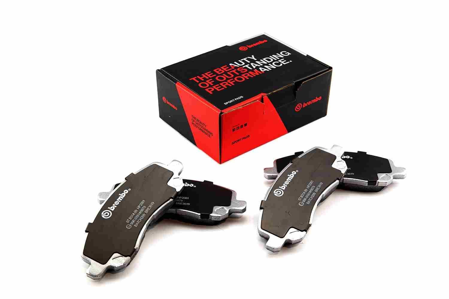 BREMBO 07.B314.09: Raceing-piduriklotsi komplekt SPORT PADS HP2000