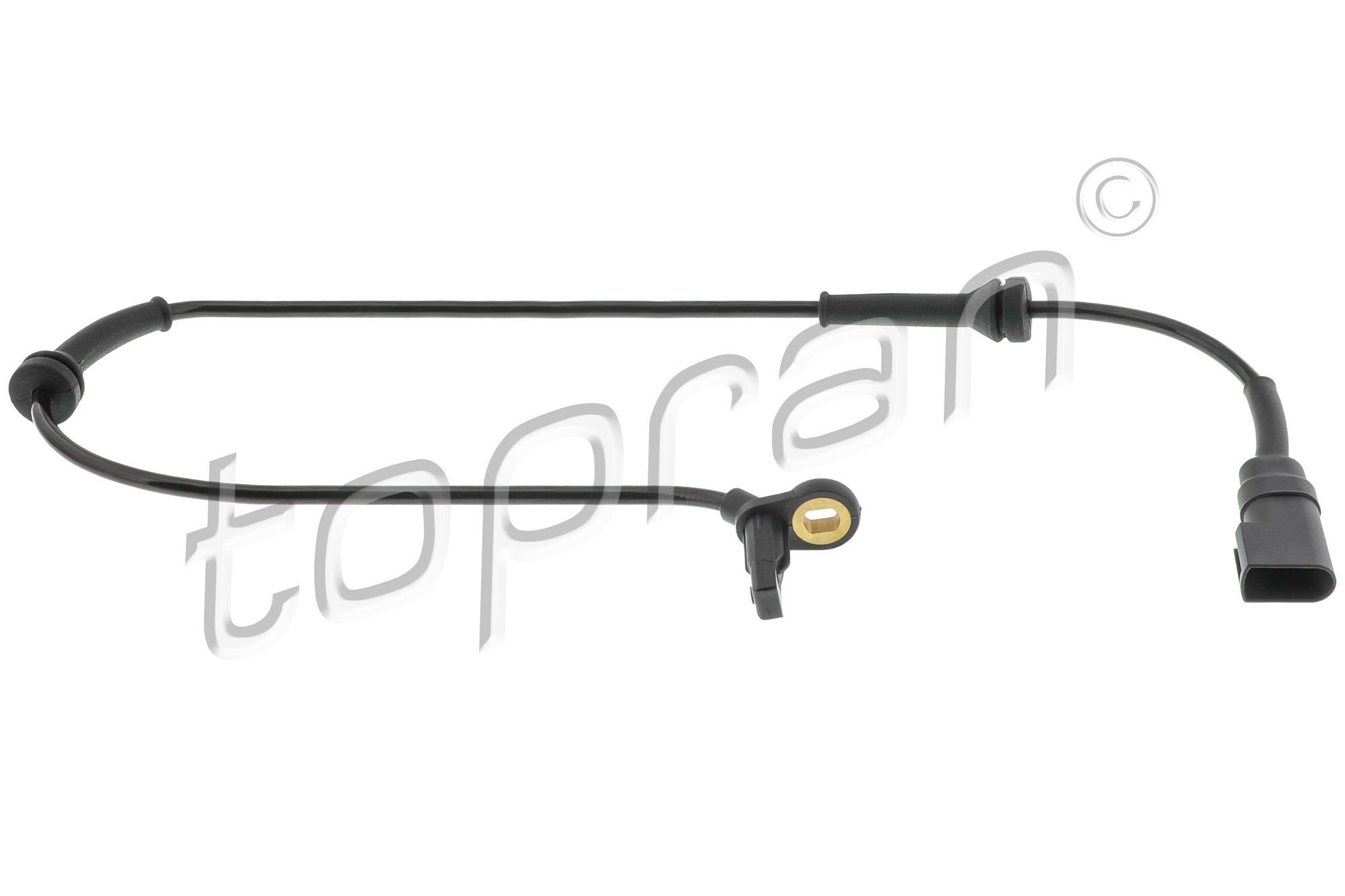 TOPRAN 303 946: Sensore ABS Assale anteriore Sx, Assale anteriore Dx, 622mm, con cavo