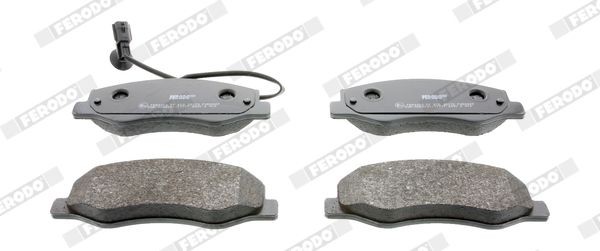 FERODO FVR4349: Piduriklotsid ilma lisavarustuseta PREMIER ECO FRICTION