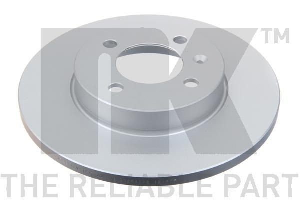NK 314728: Disc de frână Ř: 256mm, plin, Ř: 256mm, acoperit (cu un strat protector)