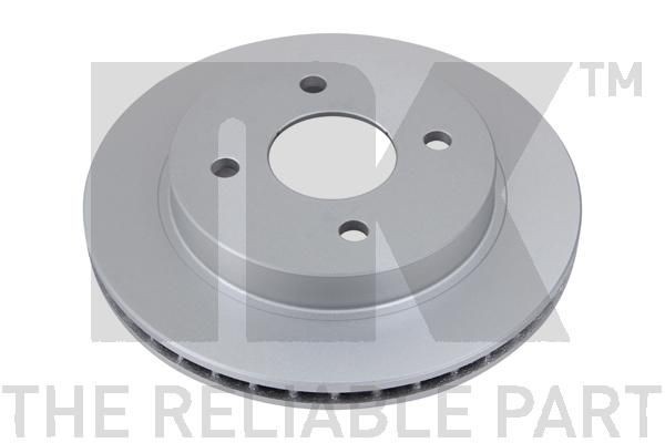 NK 312535: Piduriketas Ø: 253mm, õhutusega, Ø: 253mm, kaetud