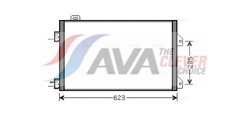 AVA COOLING SYSTEMS RTA5347: Kondenzátor, klimatizace bez vysoušeče
