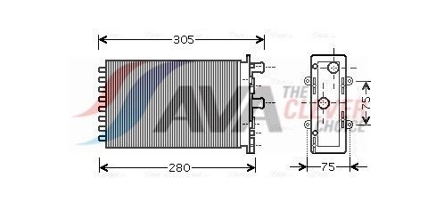 AVA COOLING SYSTEMS RTK492: Compresor AC