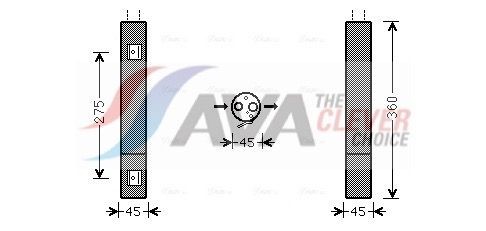 AVA COOLING SYSTEMS MSD471: Uscator, aer conditionat R134a