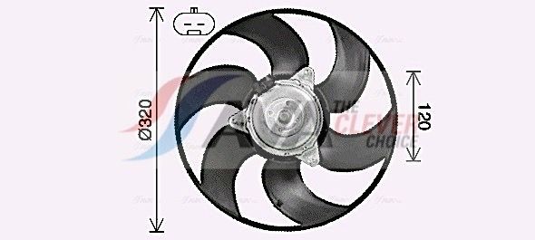 AVA COOLING SYSTEMS CR6026: Schimbator caldura, incalzire habitaclu