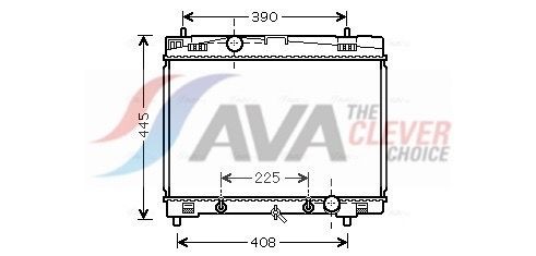 AVA COOLING SYSTEMS PEA2221: Radiator, racire motor