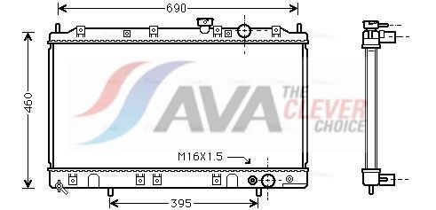 AVA COOLING SYSTEMS MEC265: Cupla, ventilator radiator
